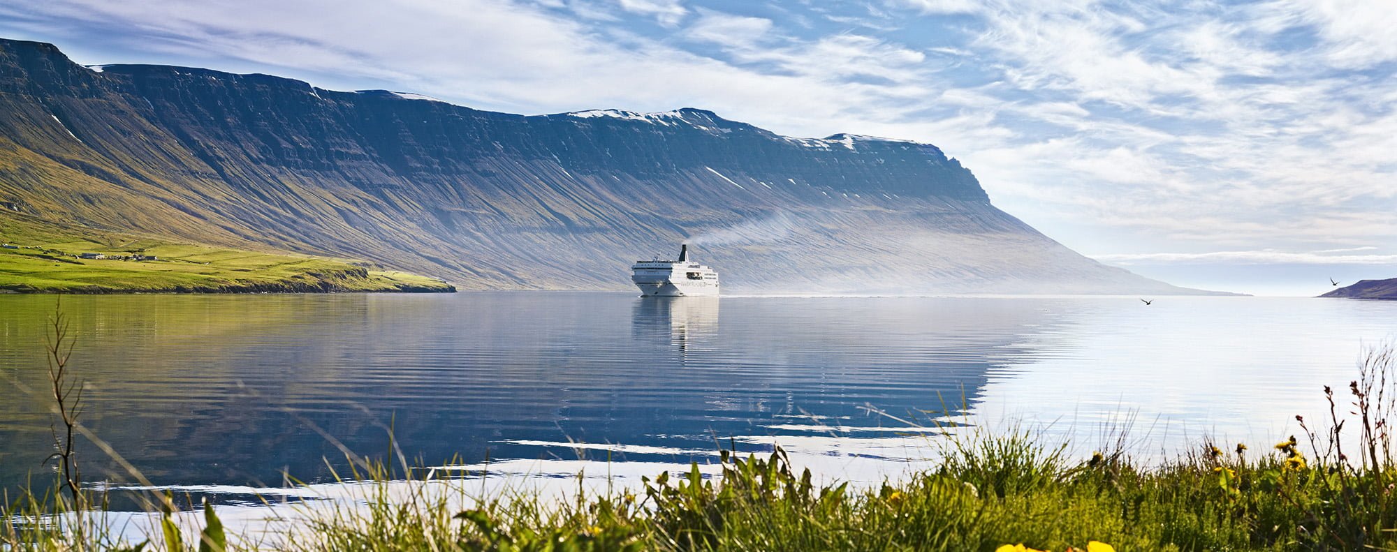 Norrona-Seydisfjordur panorama