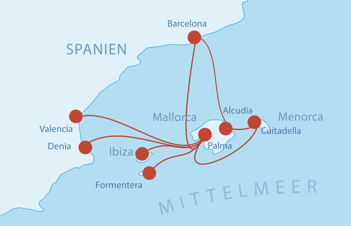 Fähren Mallorca