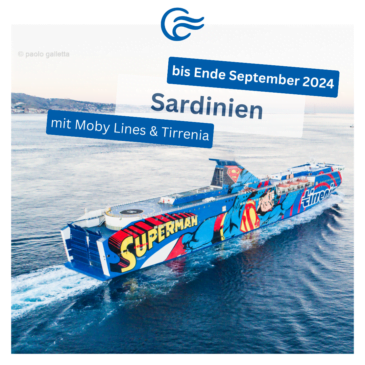 Sardinien 2024: Immer eine Fährverbindung wert! Eine Fährreise nach Sardinien ist unser Geheimtipp im Jahr 2024.