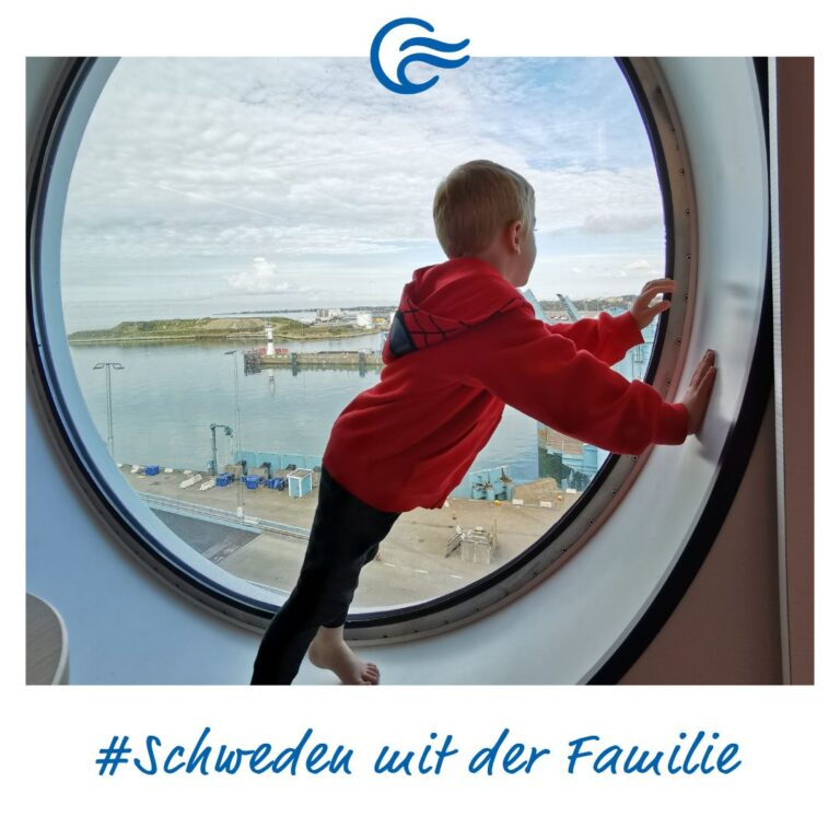 Eine Fährreise nach Schweden ist perfekt für die ganze Familie geeignet.