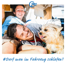 Darf man im Fahrzeug auf der Fähre übernachten? Ist es erlaubt im Fahrzeug auf der Fähre zu übernachten?