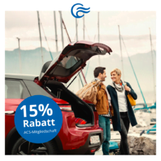 Profitiere von Aktionen und Rabatten für die ACS-Mitgliedschaft.