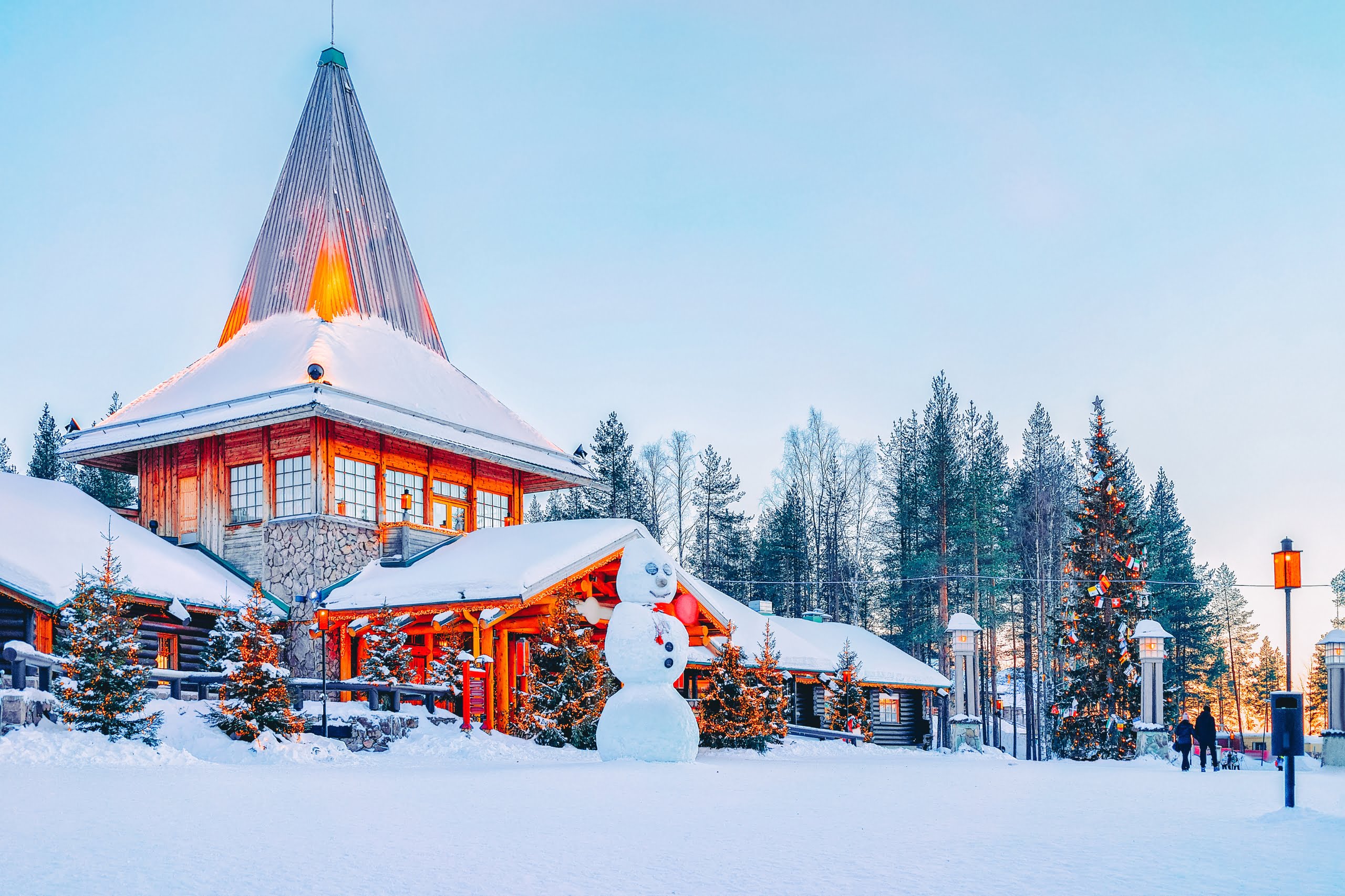 Rovaniemi - Das Zuhause von Santa Claus.