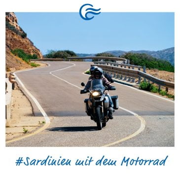 Sardinien mit dem Motorrad – Unvergessliche Momente! Ganz einfach mit der Fähre nach Sardinien mit dem Motorrad.