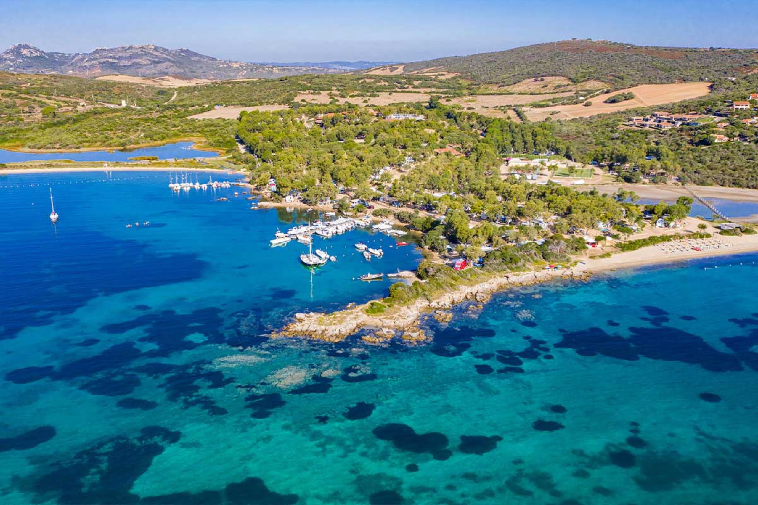 Campingplatz Village Capo d’Orso auf Sardinien.
