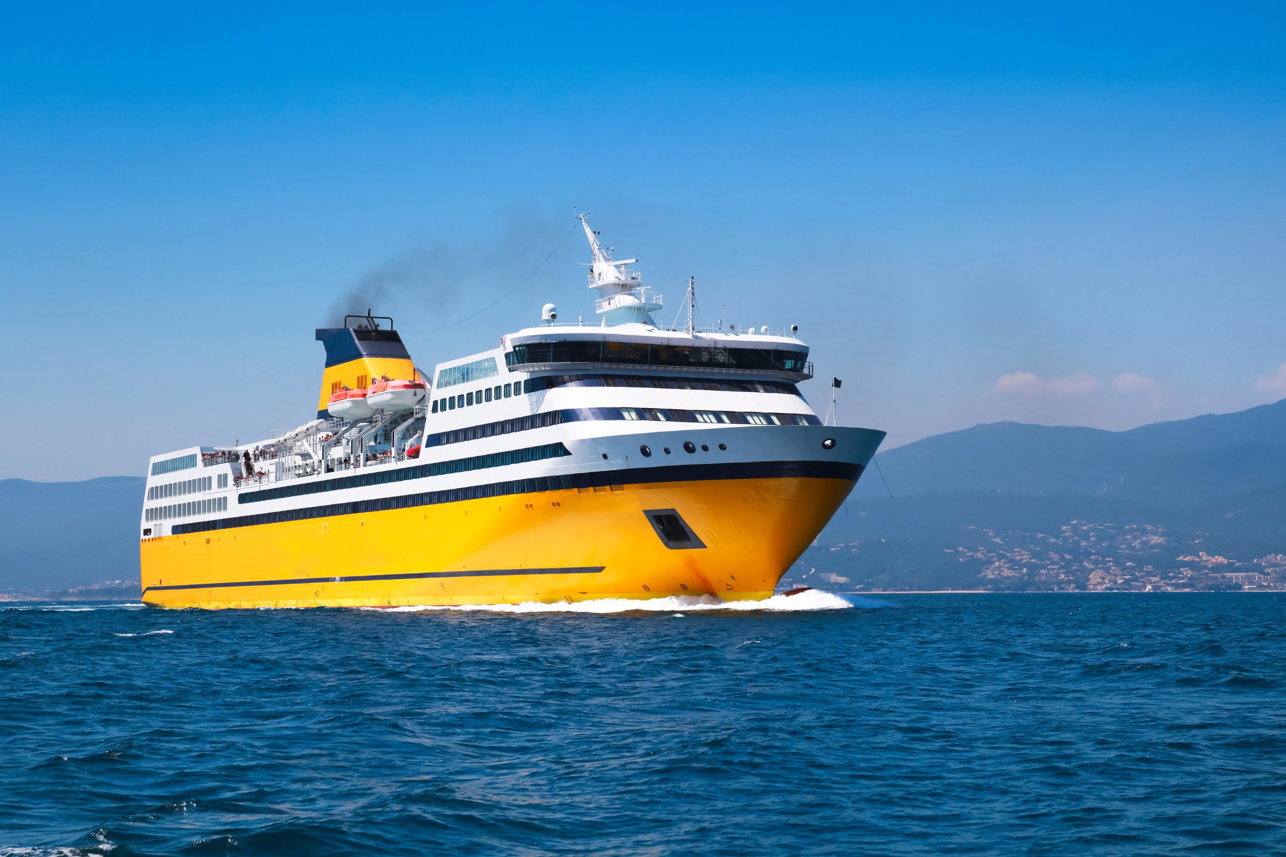 Fähre nach Sardinien.