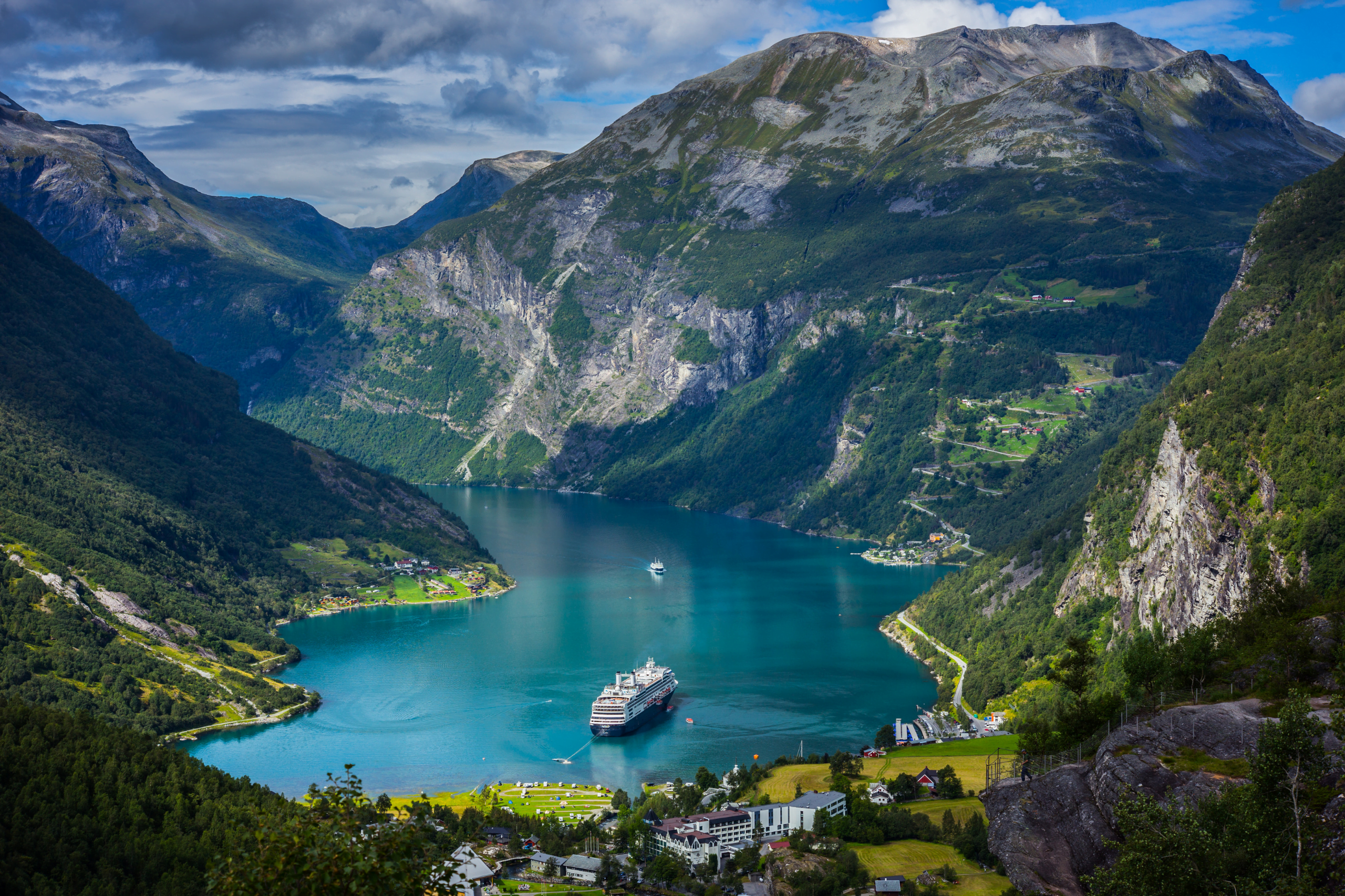 Sehenswürdigkeiten Norwegen_1 Die Fjorde in Norwegen sind spektakulär.
