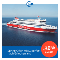 30% Spring Offer nach Griechenland mit Superfast