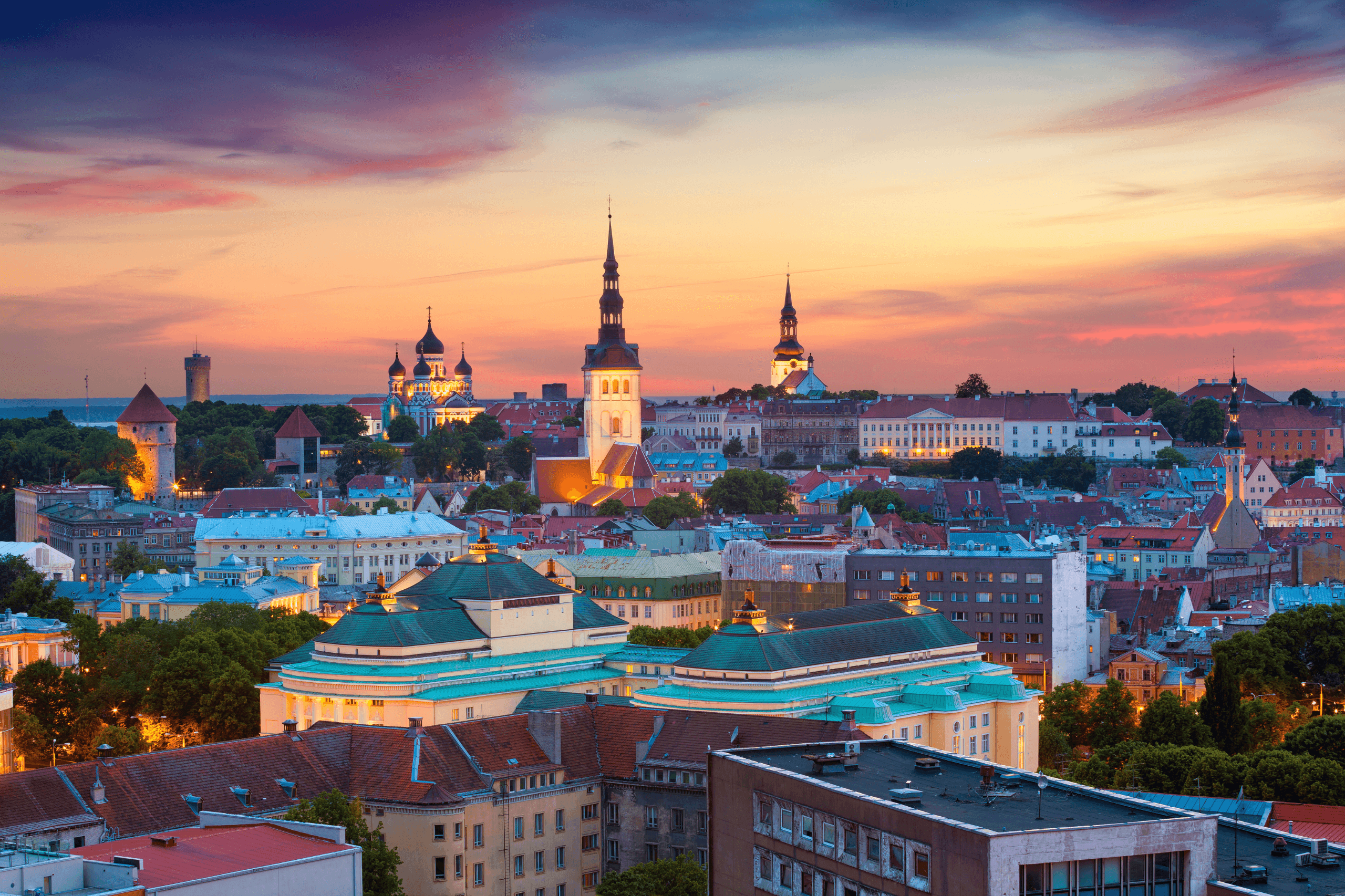 Helsinki Tallinn Fähre als Titelbild die Stadt Helsink