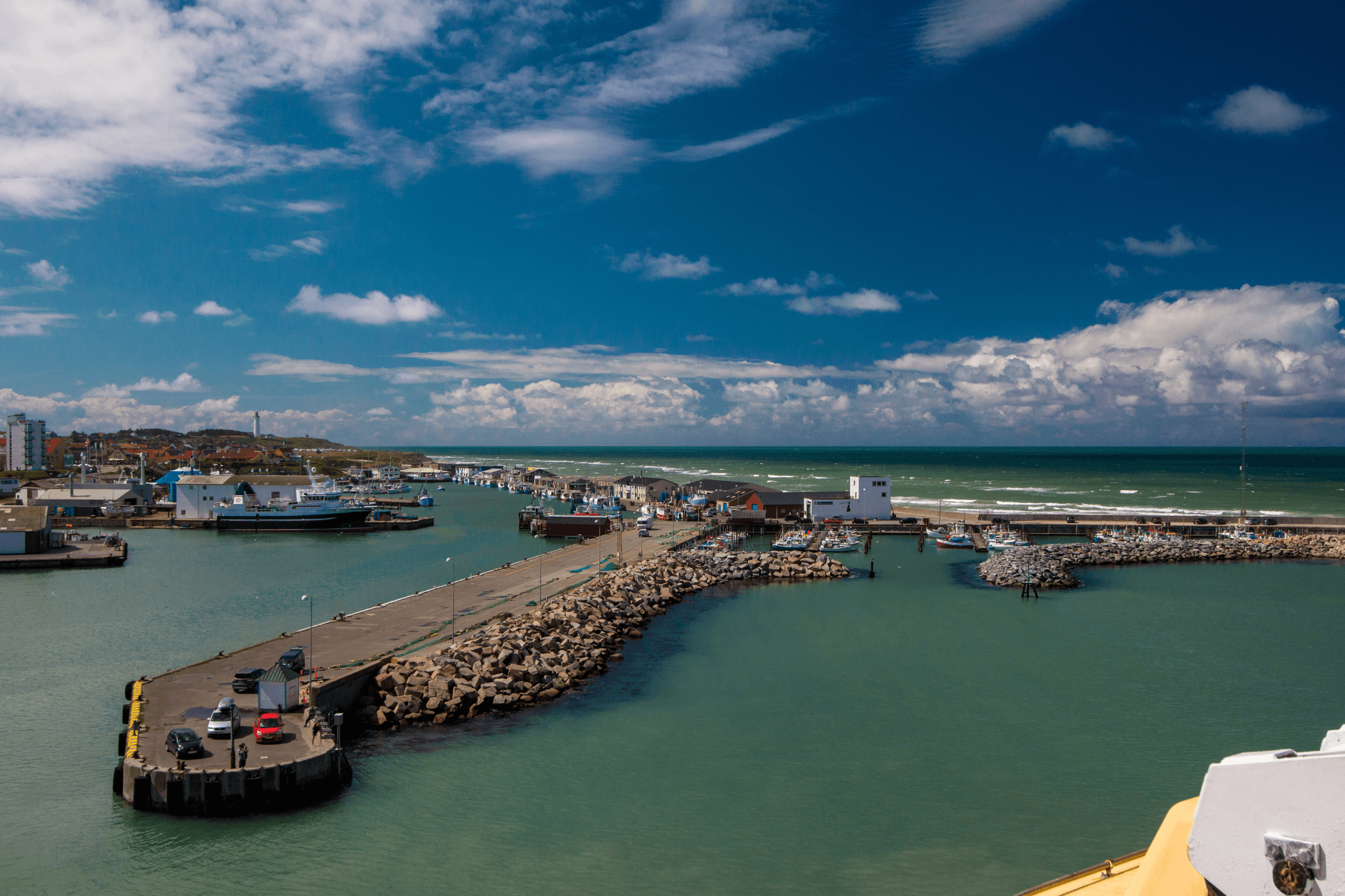 Der Hafen von Hirtshals