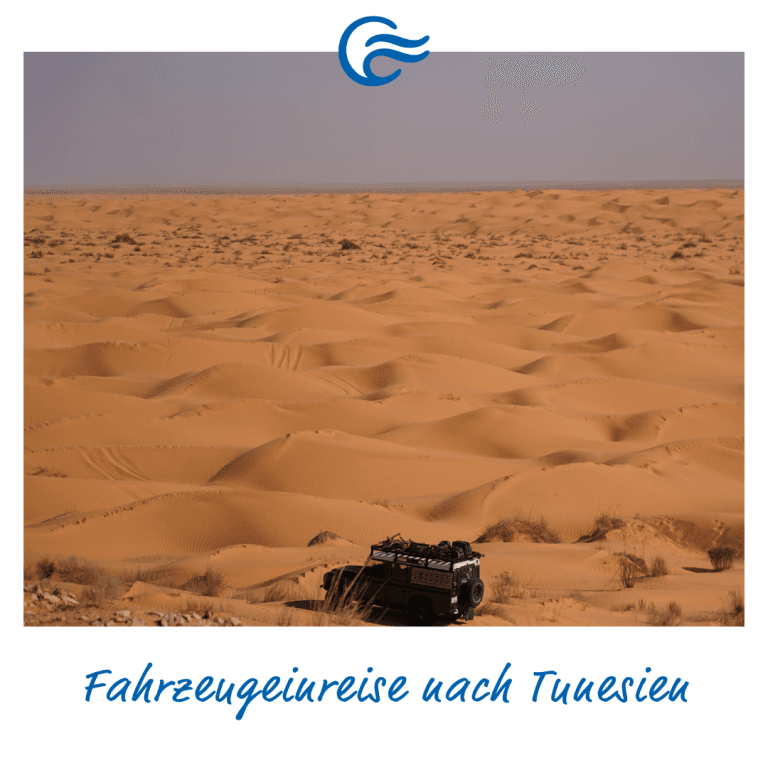 Fahrzeugeinreise nach Tunesien